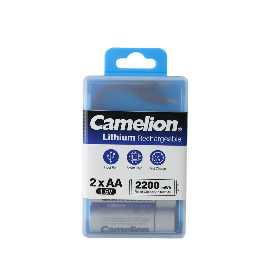 Аккумулятор CAMELION UB-AA2200-PBH2, Li, 2 шт, AA — 3