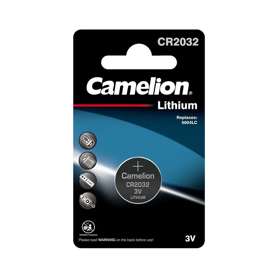 Батарейка CAMELION CR2032, Lithium, 3V, 220 mAh