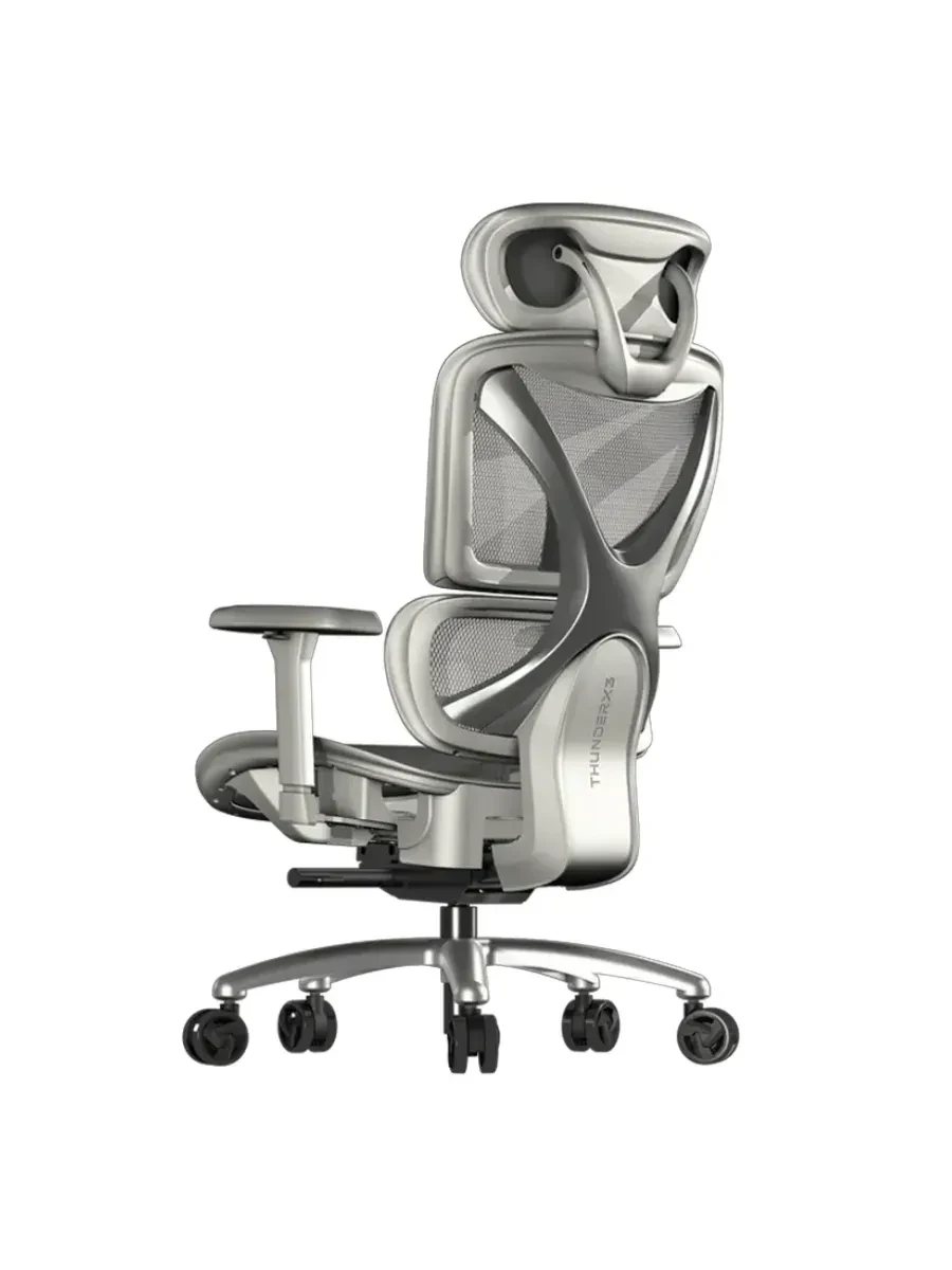 Игровое компьютерное кресло ThunderX3 XTC-Mesh Grey — 4