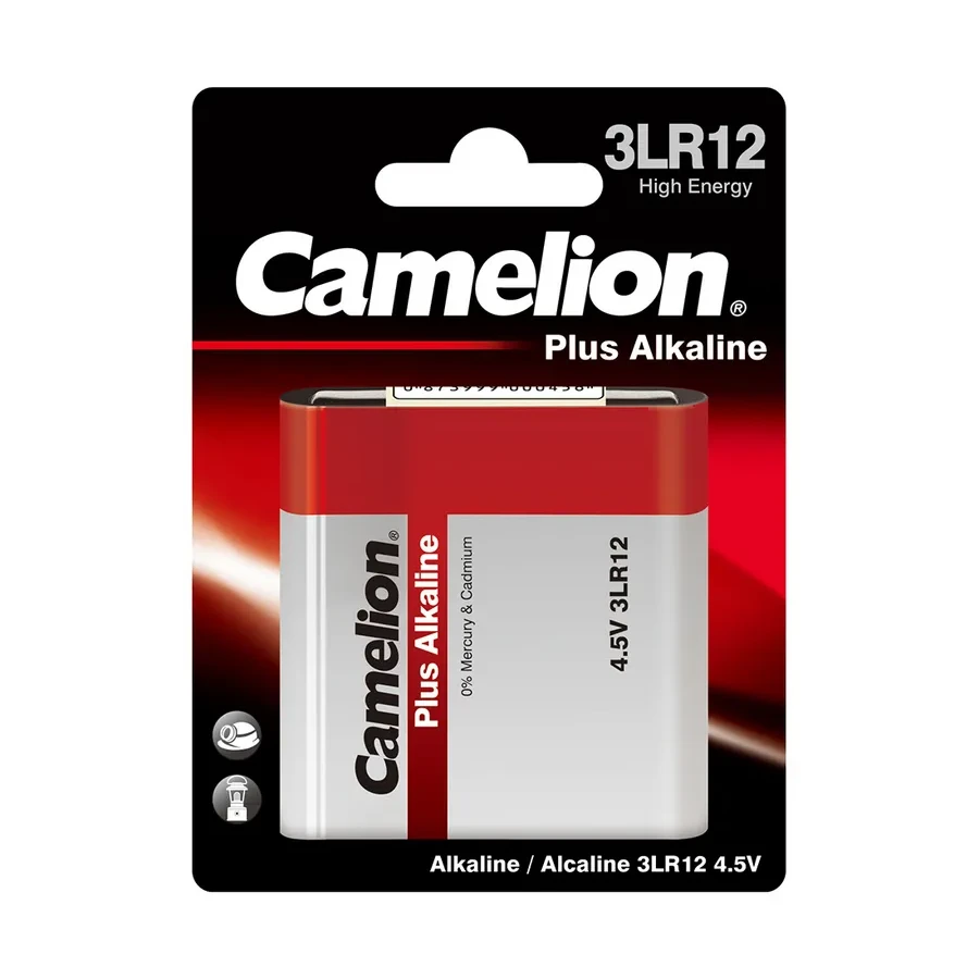 Батарейка CAMELION 3LR12, Plus Alkaline, 4.5V