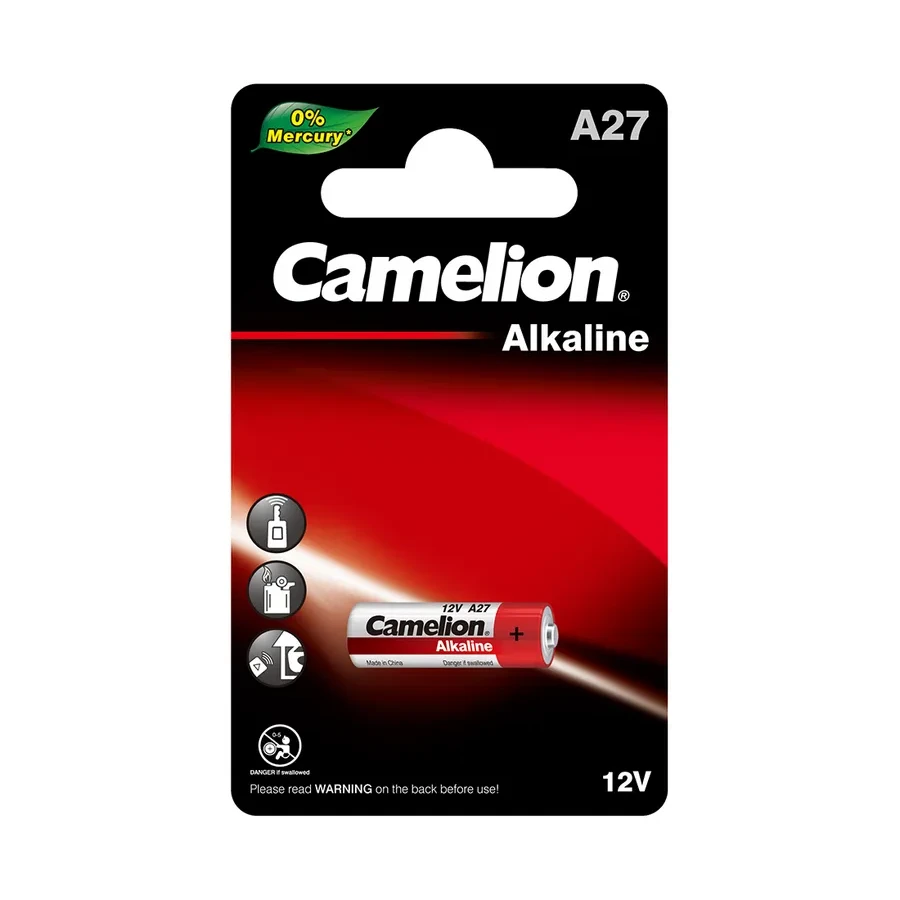 Батарейка CAMELION A27, 12V, 16 mAh