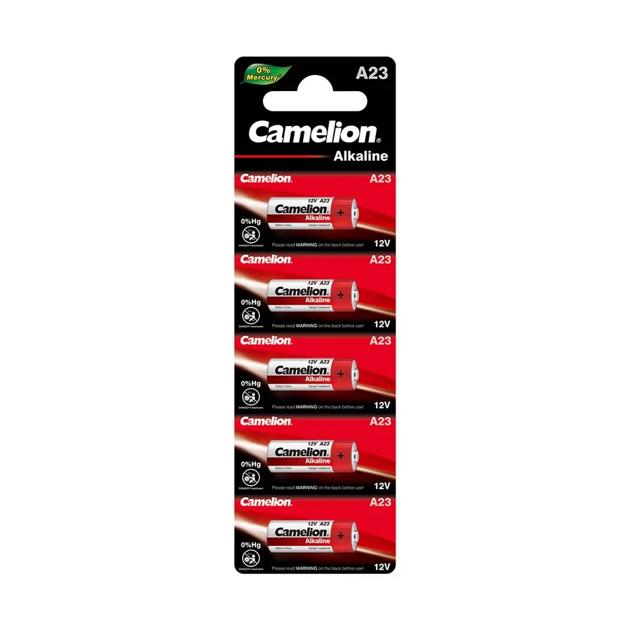 Батарейка CAMELION A23, 12V, 5 шт.