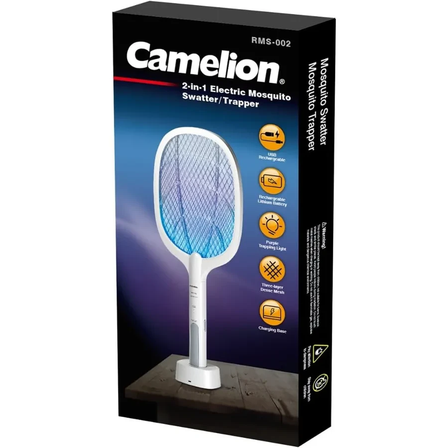 Электрическая мухобойка CAMELION RMS-002-CB, 5V, 1200 mAh — 2