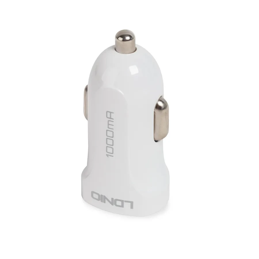 Автомобильное ЗУ LDNIO DL-C17, 1*USB, Type-C, 1м, белое