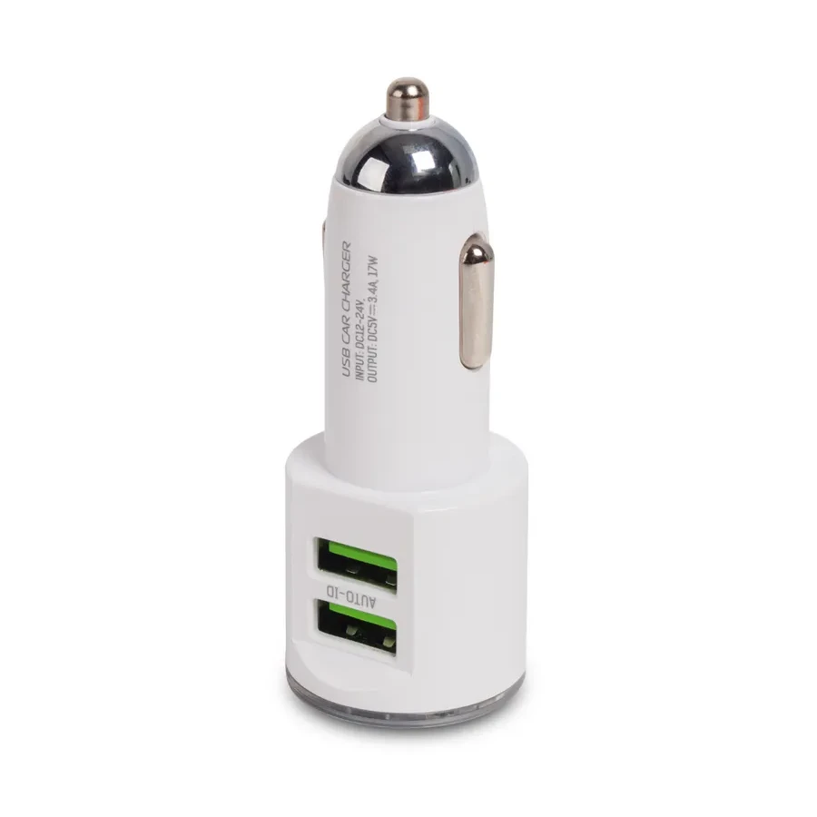 Автомобильное ЗУ LDNIO DL-C29, 2*USB 3.4A, Type-C, 1м