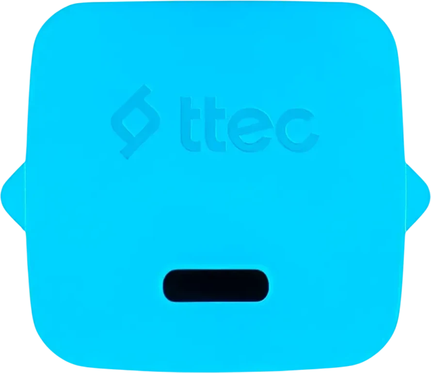 Зарядное устройство ttec SmartCharger GAN 20W Lightning, синее — 2