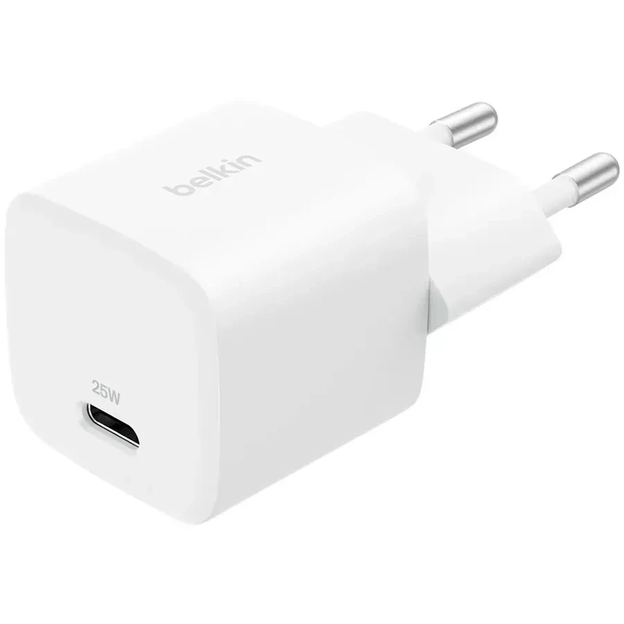 Зарядное устройство BELKIN 25W USB-C PD, белое
