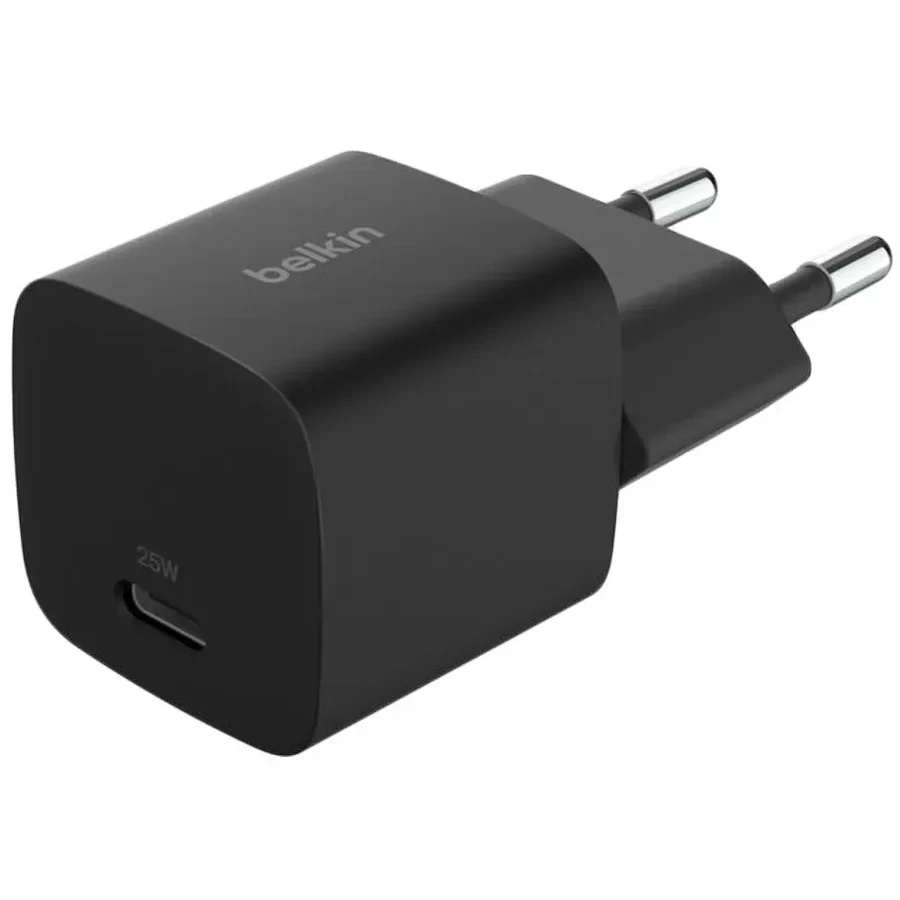 Зарядное устройство BELKIN 25W USB-C PD, чёрное
