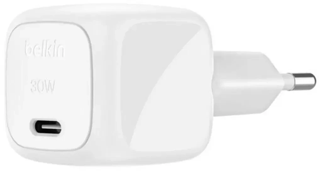 Зарядное устройство BELKIN 30W USB PD, белое