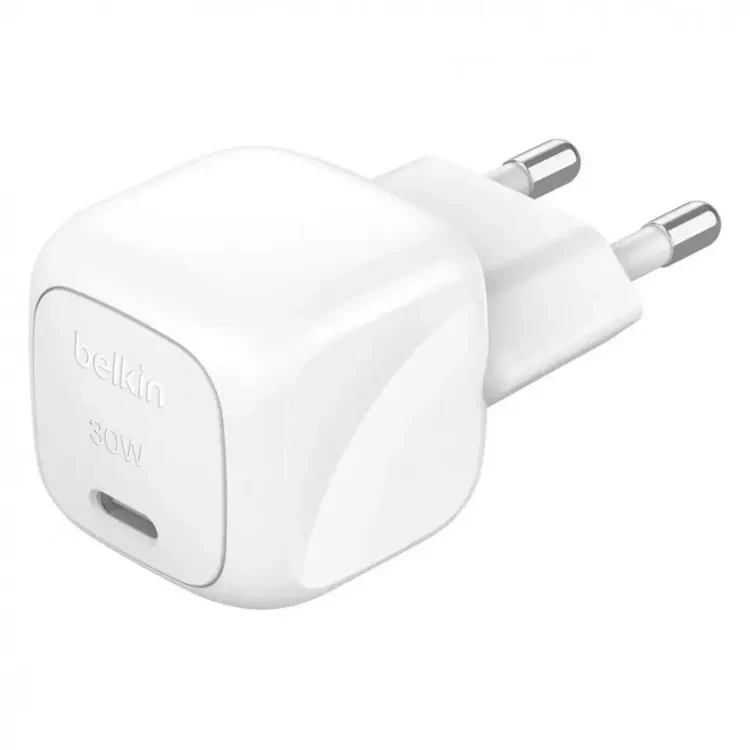 Зарядное устройство BELKIN 30W USB PD, белое — 2