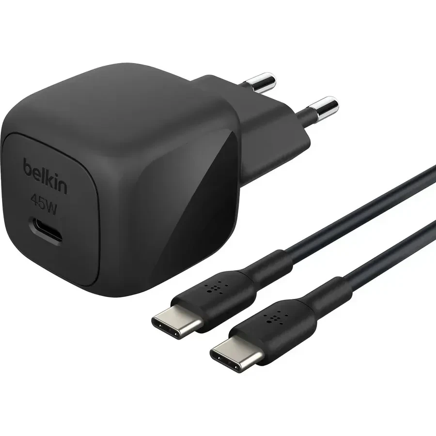 Зарядное устройство BELKIN 45W USB-C PD, чёрное