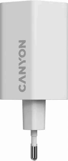 Зарядное устройство CANYON HEXAGON 65W GaN, белое — 2