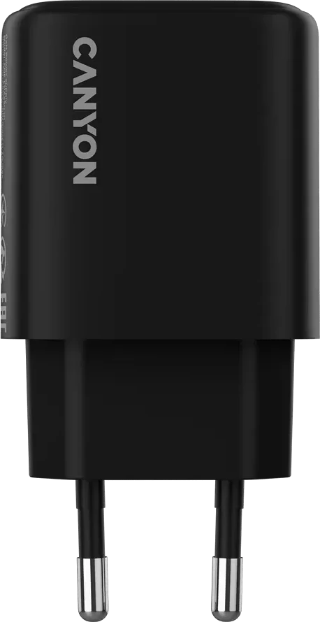 Зарядное устройство CANYON OnCharge 250 25W PD, чёрное — 2
