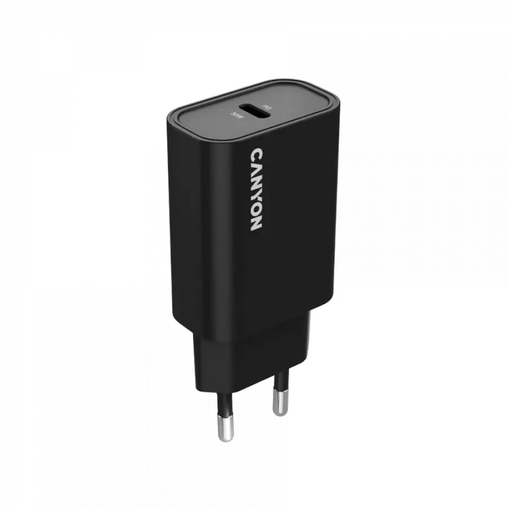 Зарядное устройство CANYON OnCharge 30CL Max Power, 30W, 1xPD, чёрный — 3