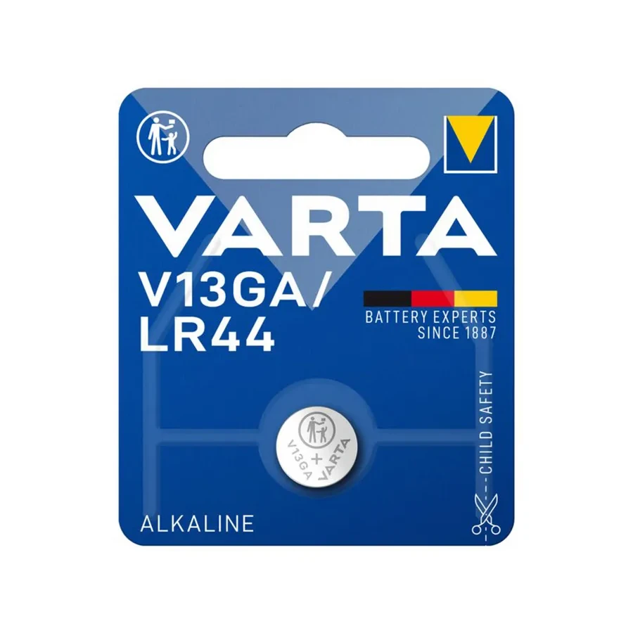 Батарейка VARTA V13GA LR44 1.5V 125mAh, 1 шт.