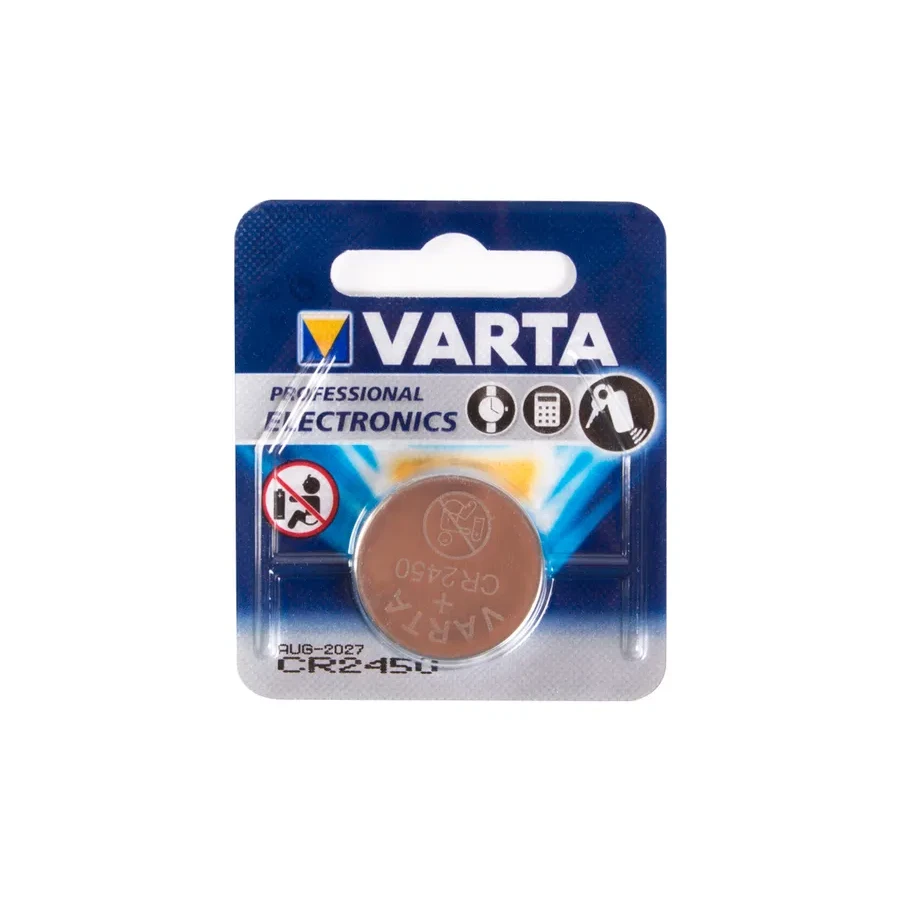 Батарейка VARTA CR2450 3V 560mAh, 1 шт. — 2