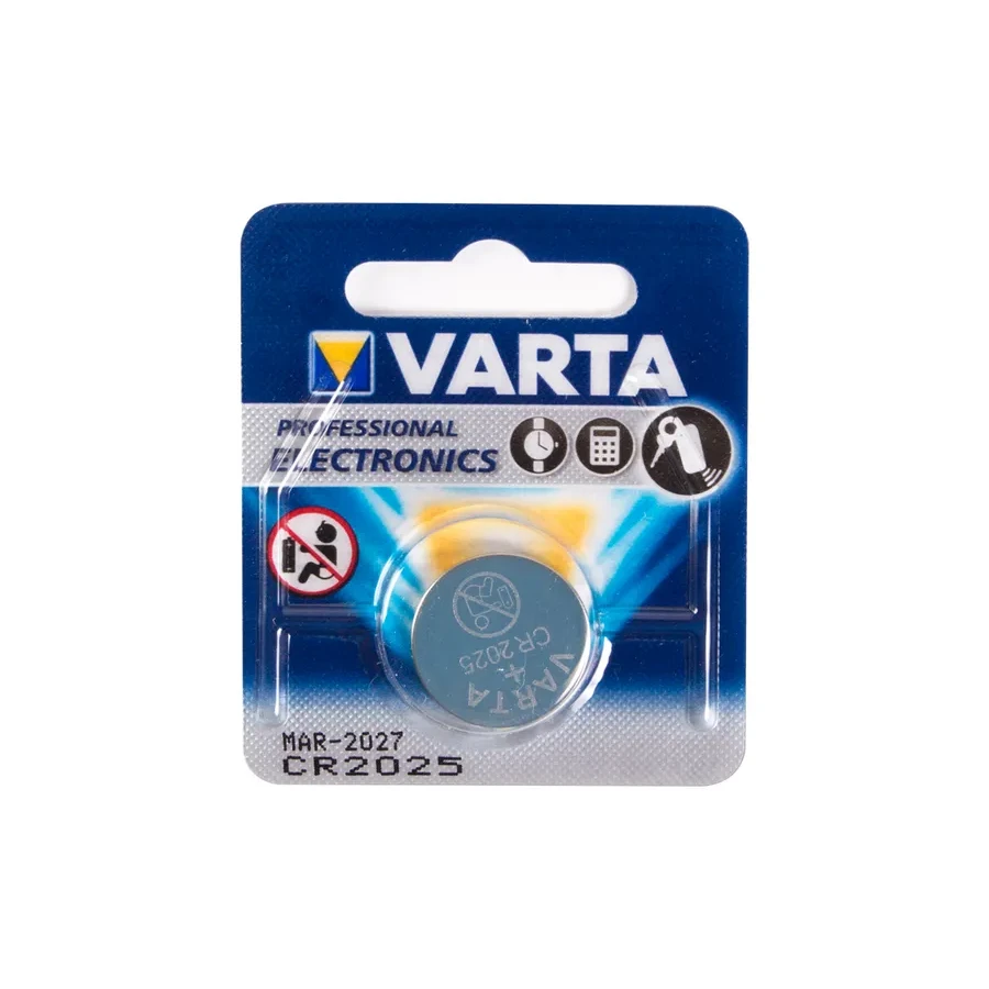 Батарейка VARTA CR2025 Lithium 3V, 1 шт. — 2