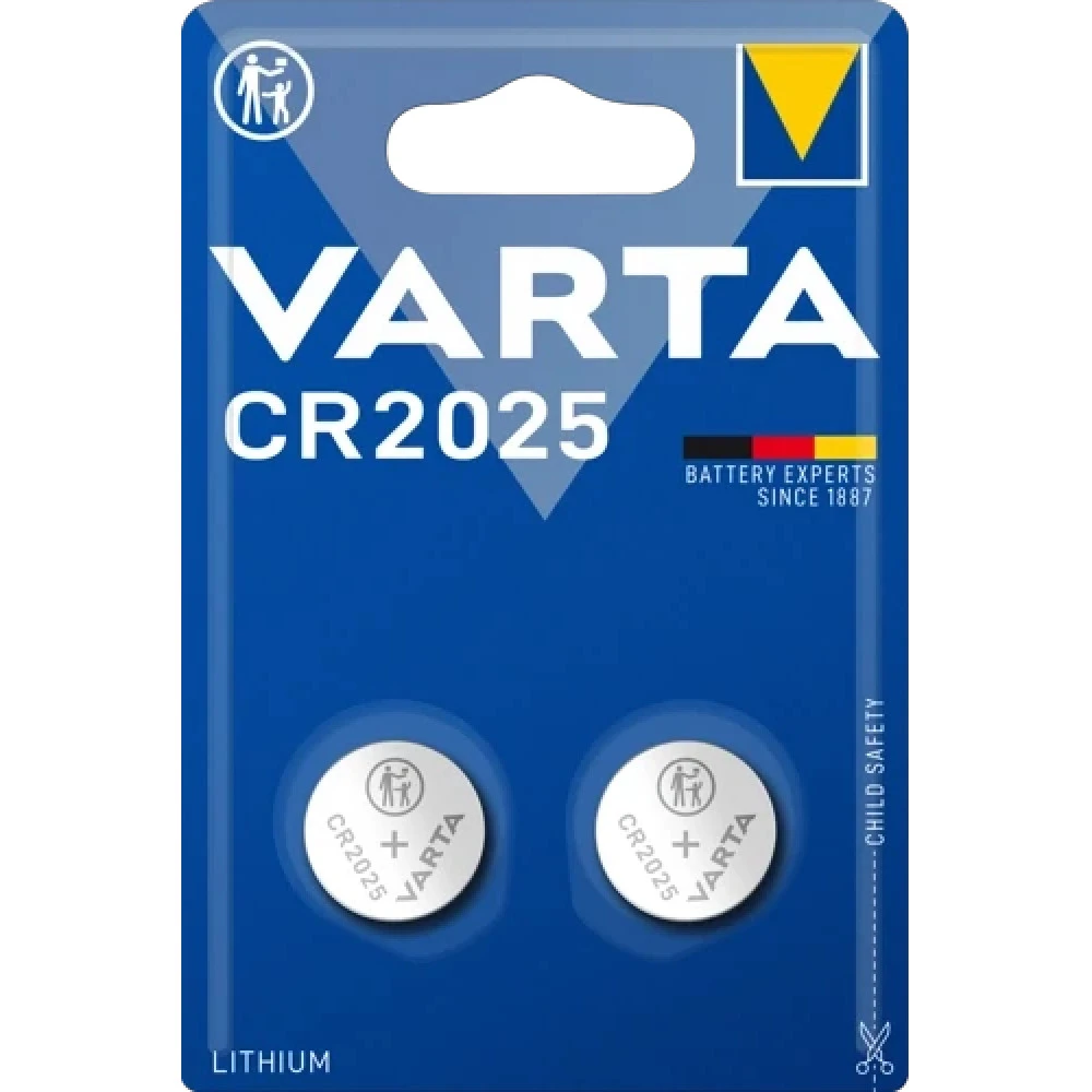 Батарейка VARTA CR2025 Lithium 3V, 1 шт. — 3