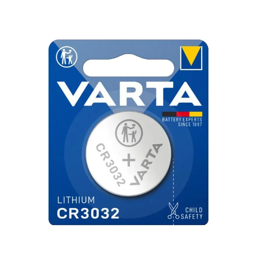 Батарейка VARTA CR3032 Lithium 3V 540mAh, 1 шт.