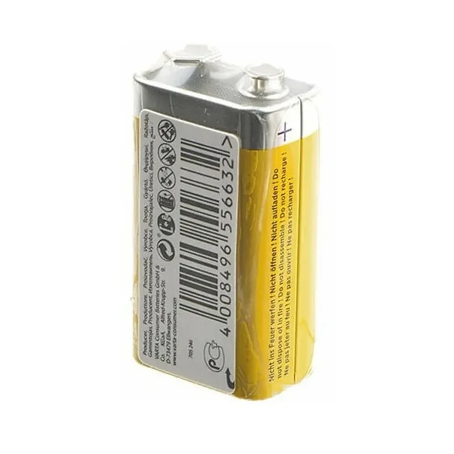 Батарейка VARTA 6F22P Superlife 9V, 1 шт. — 2