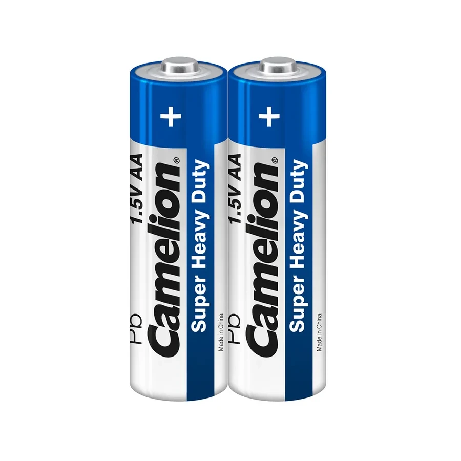 Батарейка CAMELION R6P-SP2B Super Heavy Duty AA 1.5V, 2 шт.