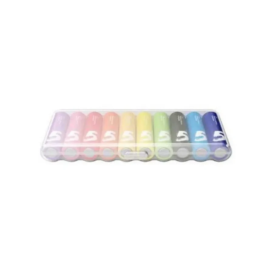 Батарейка Xiaomi AA Rainbow Batteries Alkaline 1.5V, 10 шт. — 3