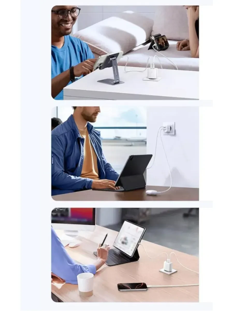 Зарядное устройство Ugreen X227 20W PD, USB-C и USB-A — 4