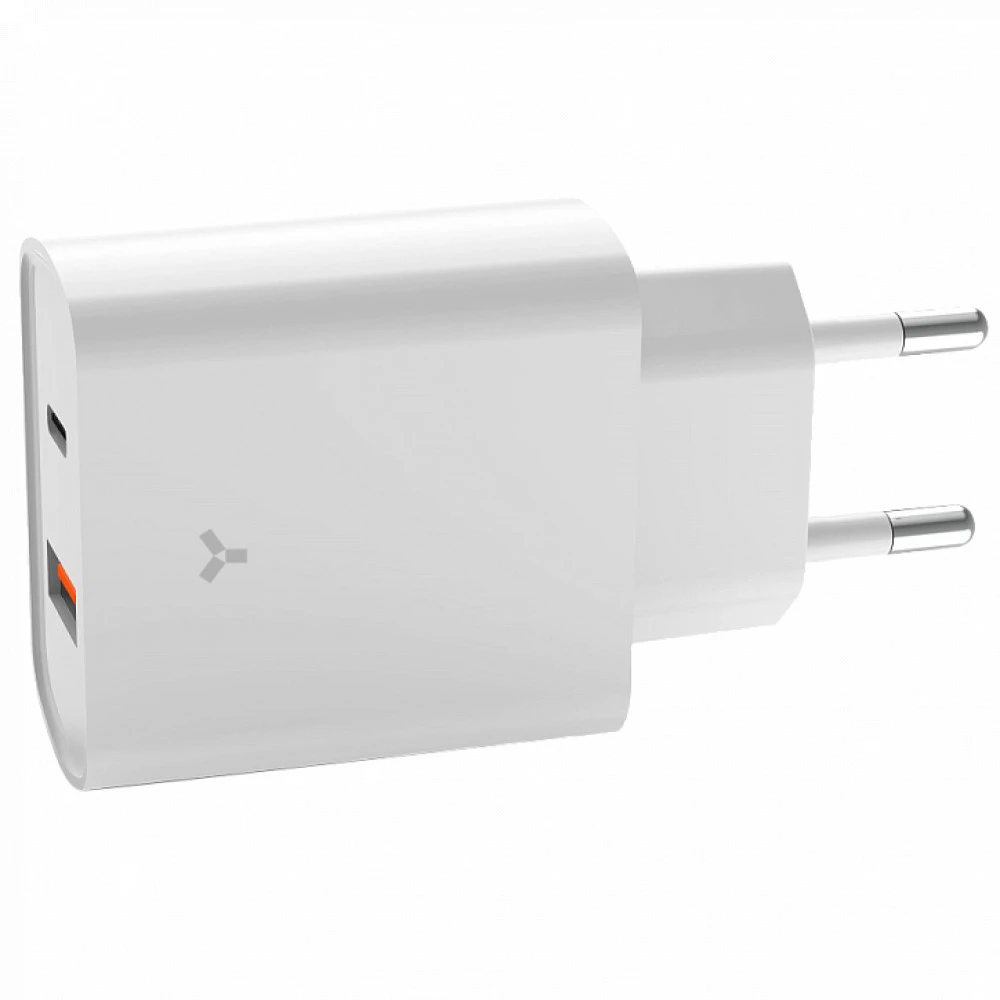 Зарядное устройство Accesstyle Crystal 20WUT, белое — 2