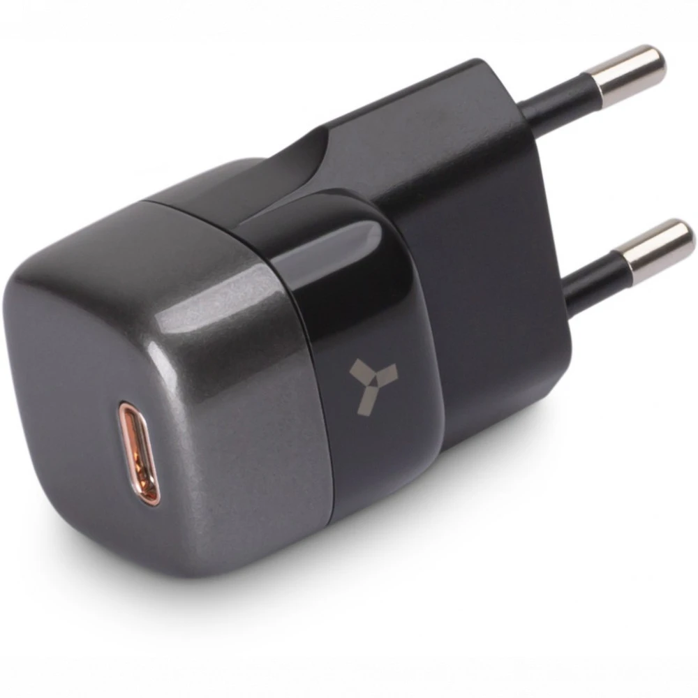 Зарядное устройство Accesstyle Grape 20WC, чёрно-серое — 4