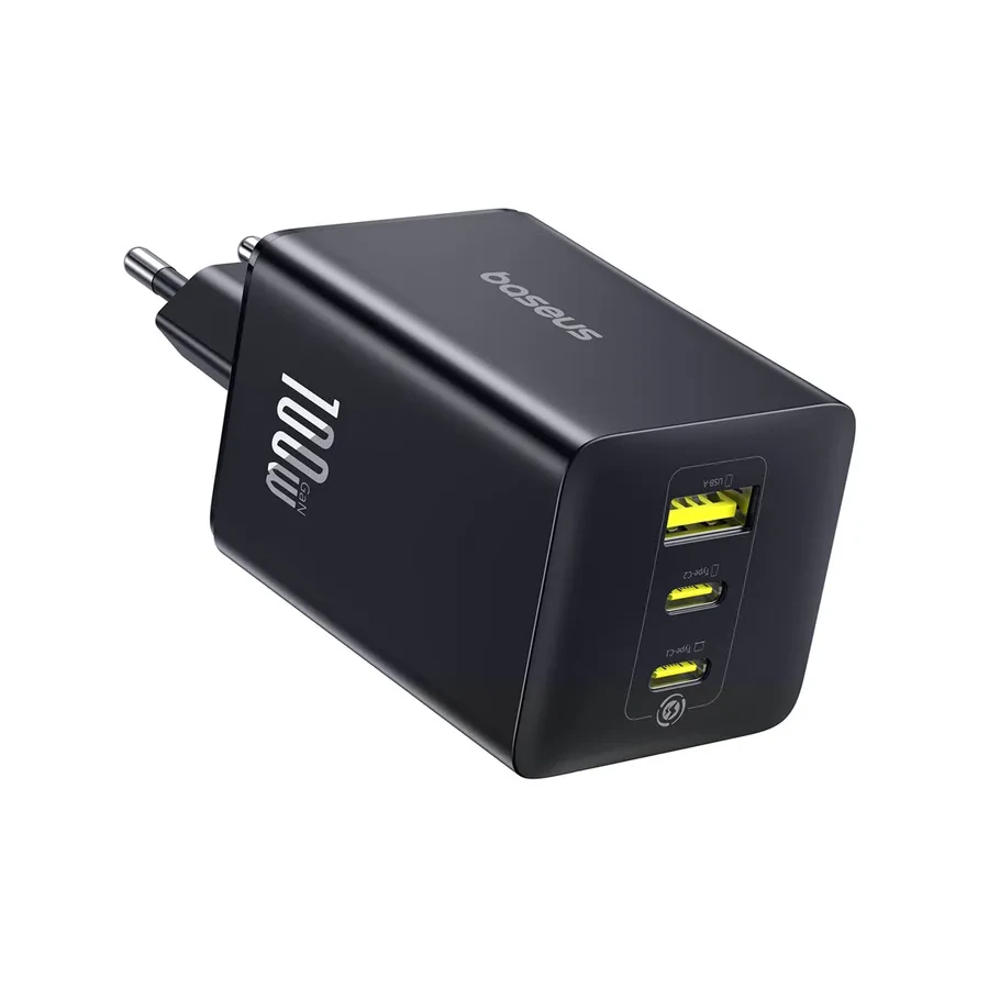 Адаптер питания Baseus EnerFill FE11 100W 2xUSB-C, черный — 2