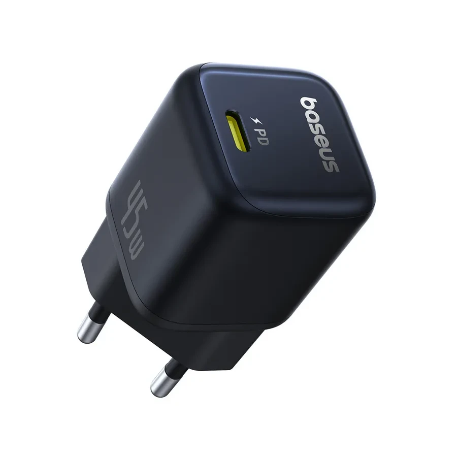 Адаптер питания Baseus PicoGo GaN 45W USB-C, черный — 2