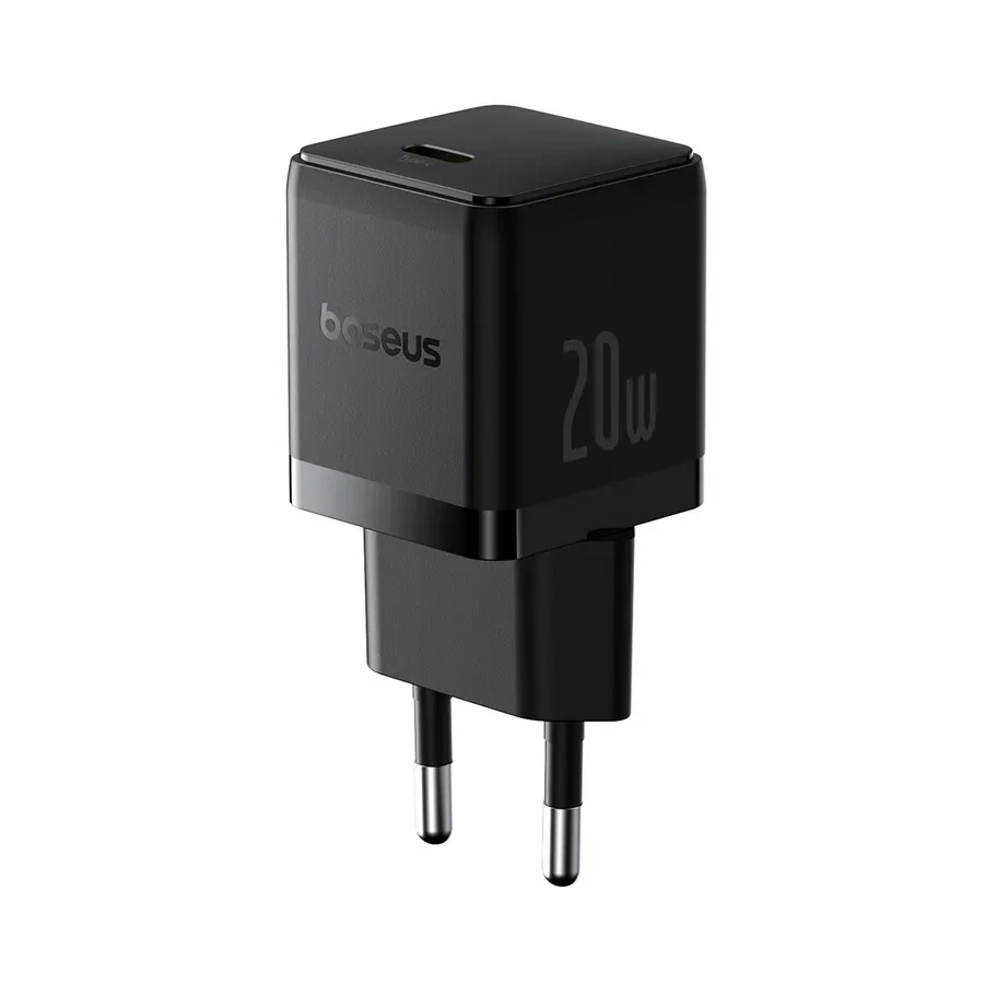 Адаптер питания Baseus Palm 20W USB-C, черный — 3