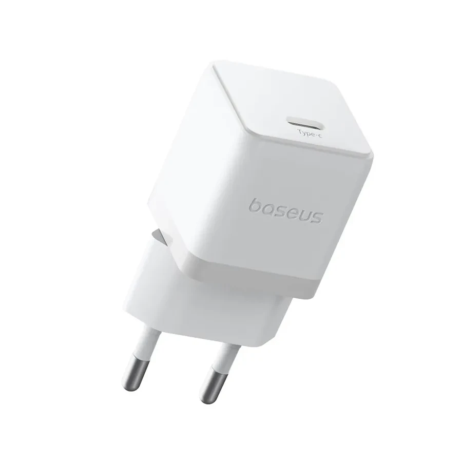 Адаптер питания Baseus Palm 30W USB-C, с кабелем, белый