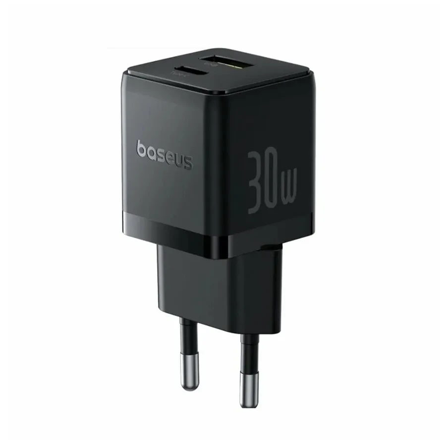 Адаптер Baseus Palm C+U 30W Type-C+USB