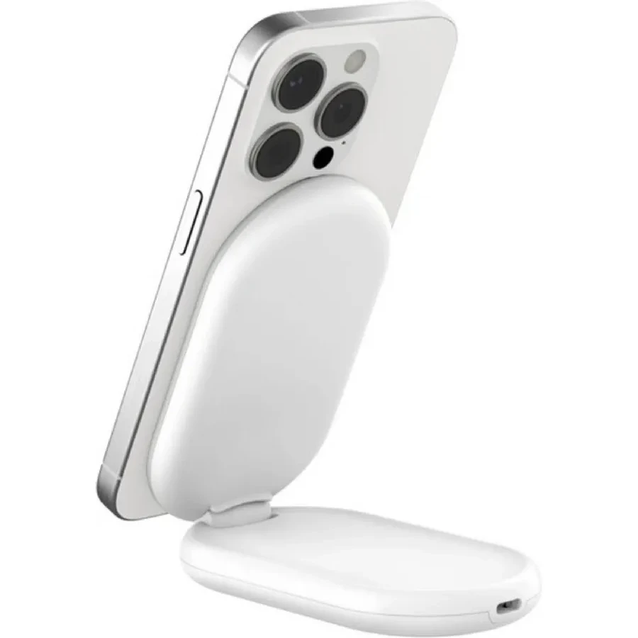 Беспроводная зарядка BELKIN Qi2 15W, магнитная, белая — 4
