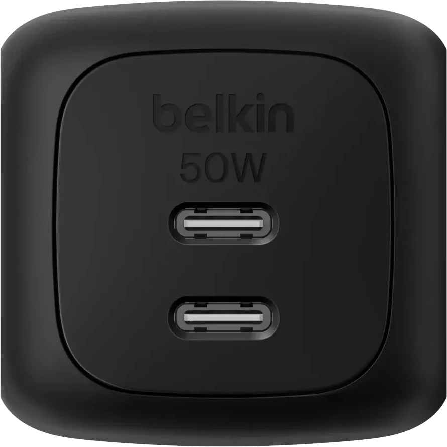 Сетевое зарядное устройство BELKIN 50W, USB-C, чёрное — 2
