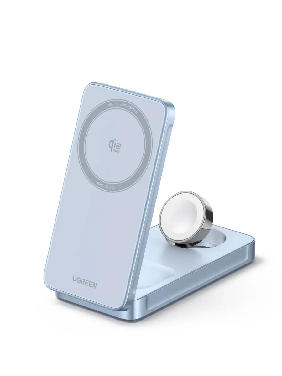 Беспроводная зарядка Ugreen W757, 3-in-1, 25W — 5