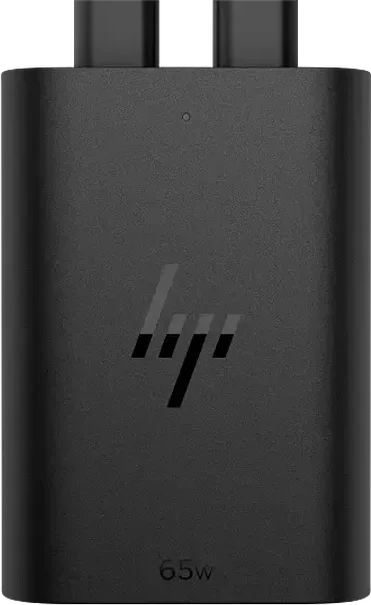 ЗУ HP 600Q7AA USB Type C® 65W GaN Laptop Charger - Black