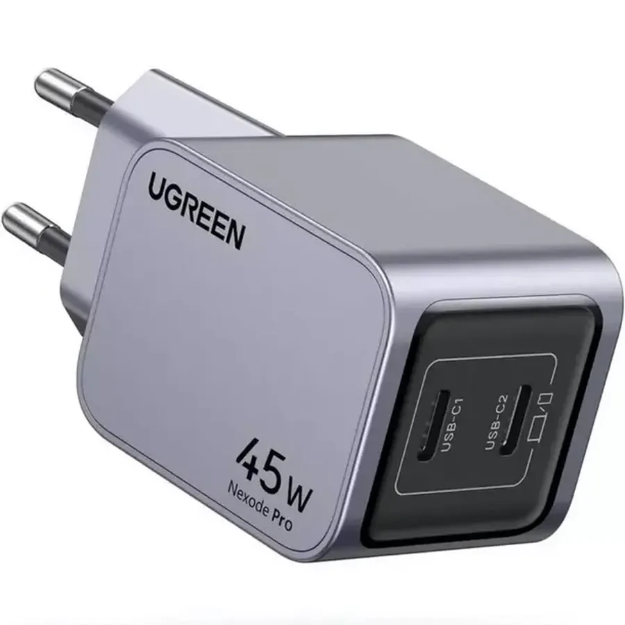 Зарядно устройство UGREEN X707 35008 Nexode Pro 45W/ 2*USB-C/ Fast Charger EU — 2