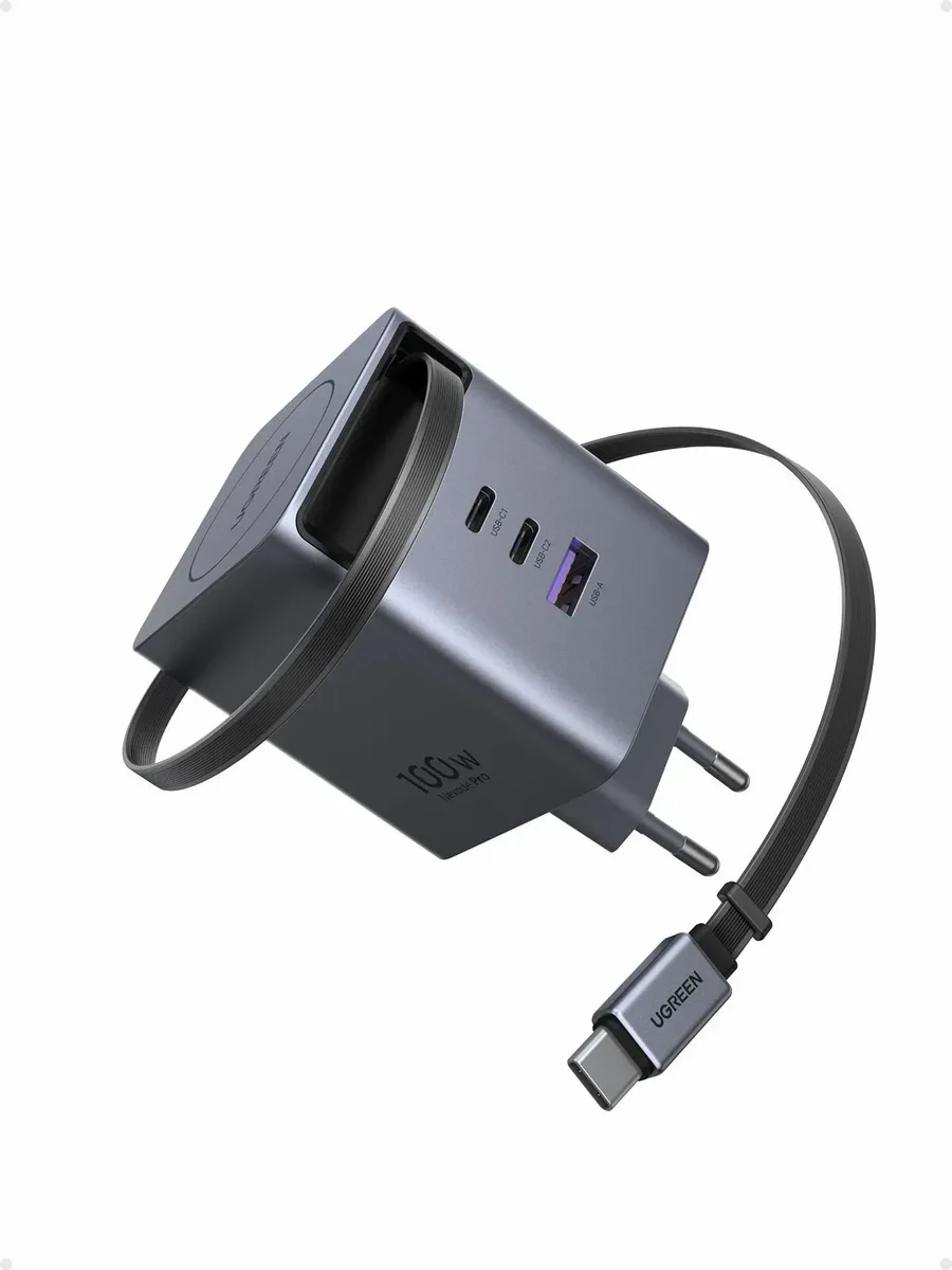 Зарядное устройство UGREEN X616 100W 3C1A GaN Fast Charger 65828 — 5
