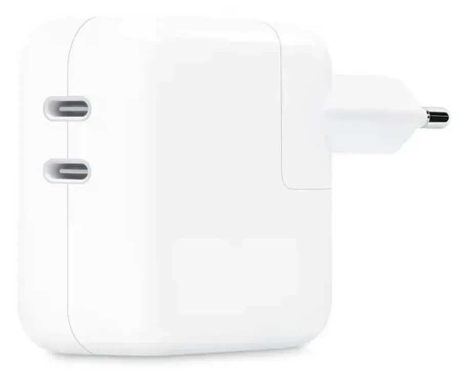 Зарядное устройство 35W Dual USB-C Power Adapter,Model A2676 — 2