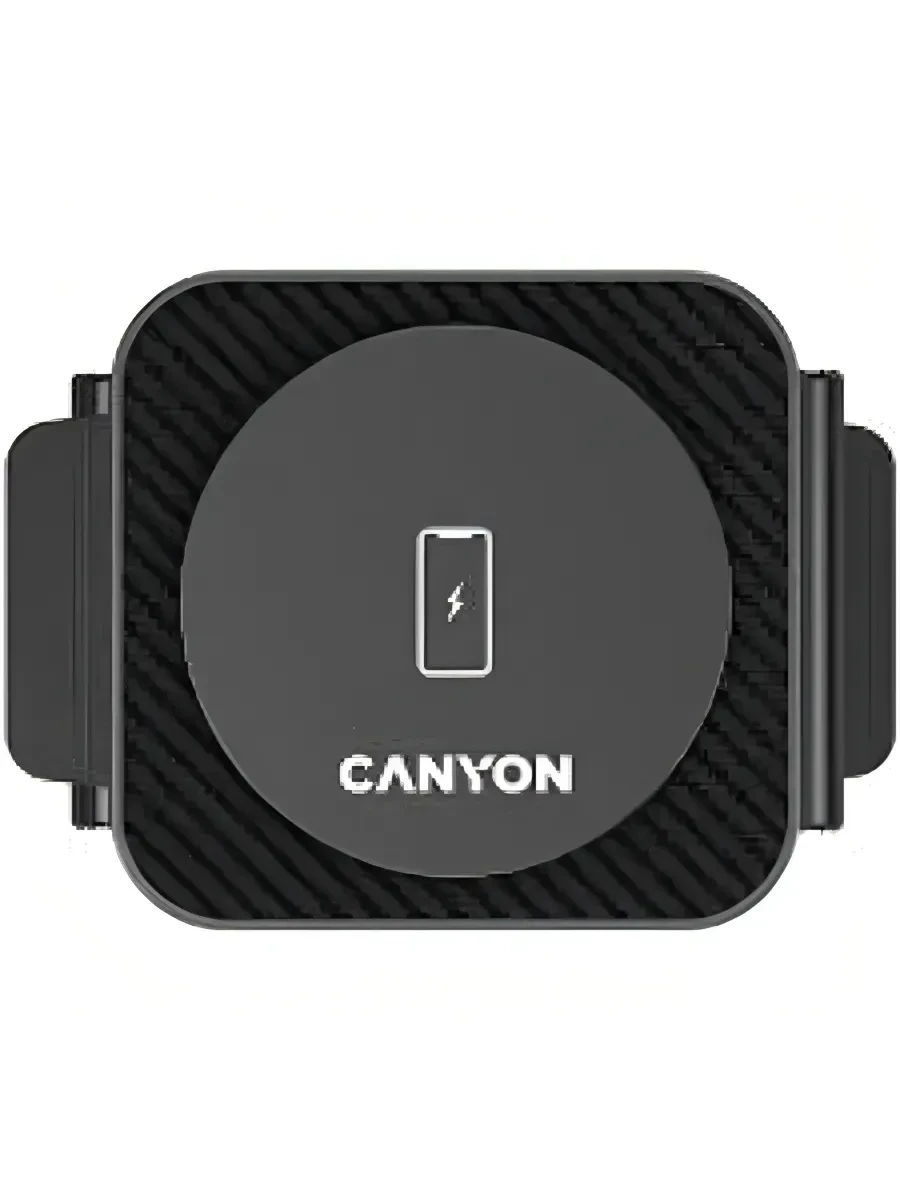 Зарядное устройство CANYON wireless charger WS-305 15W 3in1 Foldable Black — 3