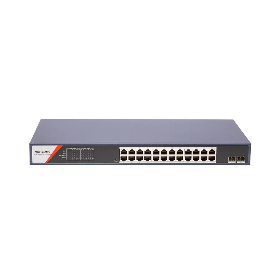Коммутатор Hikvision DS-3E1526P-SI-24P2F — 2