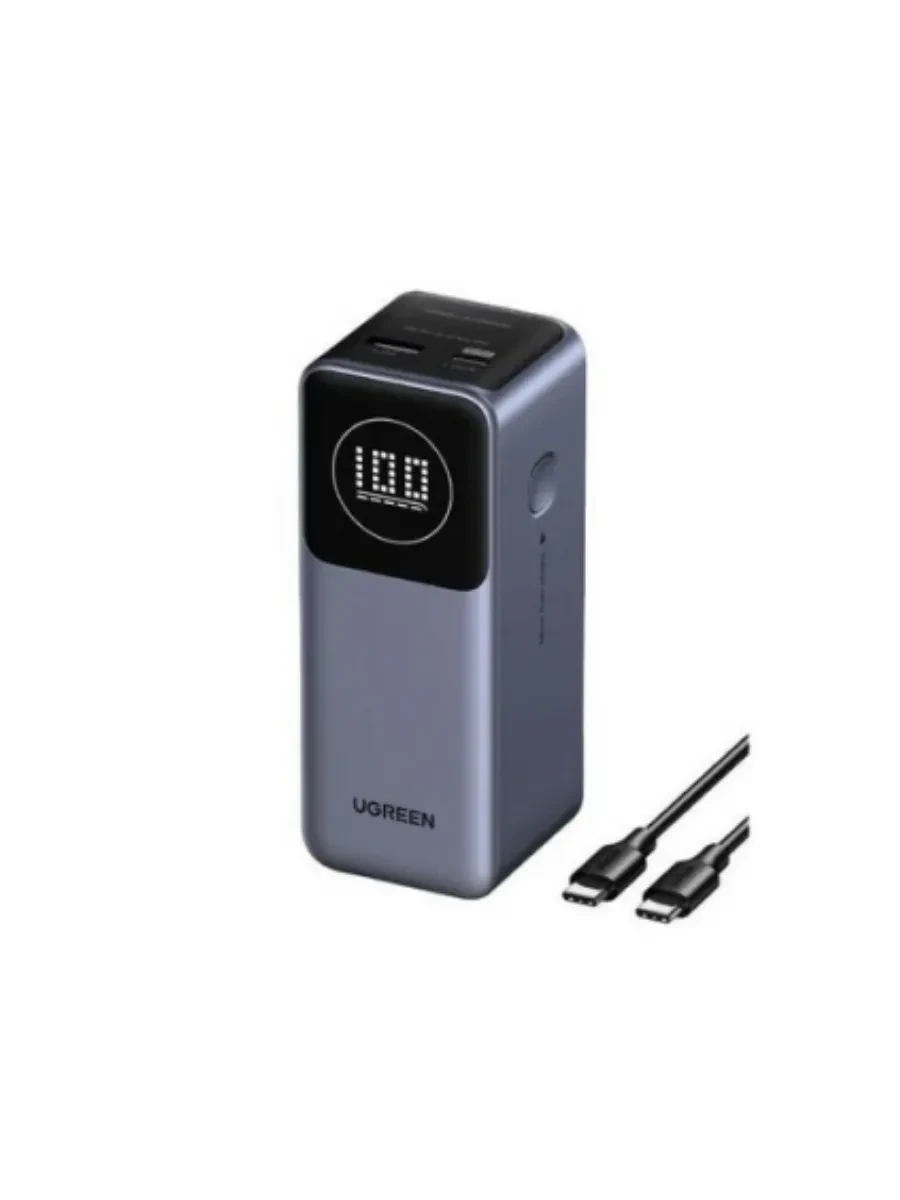 Портативный аккумулятор Ugreen 20000mAh, 130W, USB-A/USB-C