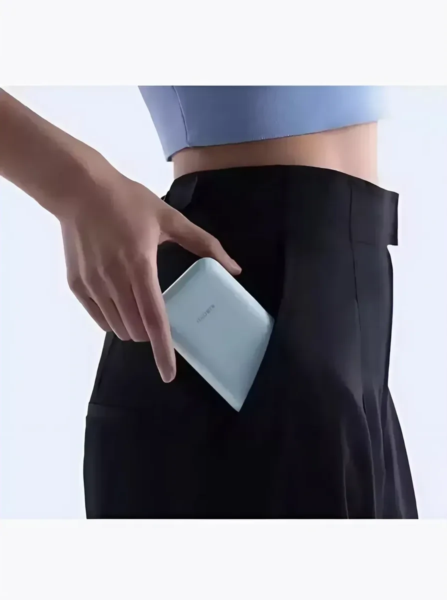 Портативный akkumulyator Xiaomi Power Bank 10000mAh, golubaya — 4