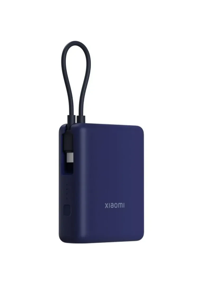 Power Bank Xiaomi 33W 10000mAh, USB-C встроенный, синий — 2