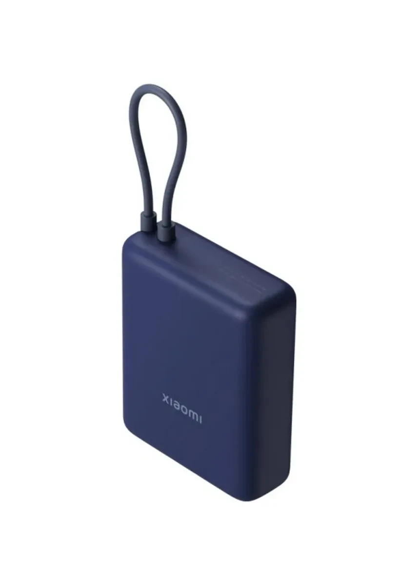 Power Bank Xiaomi 33W 10000mAh, USB-C встроенный, синий — 4