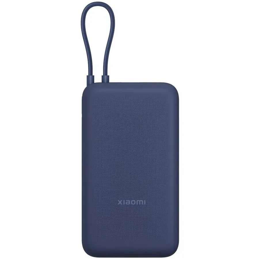 Power Bank Xiaomi 33W 20000mAh, USB-C встроенный, синий — 4