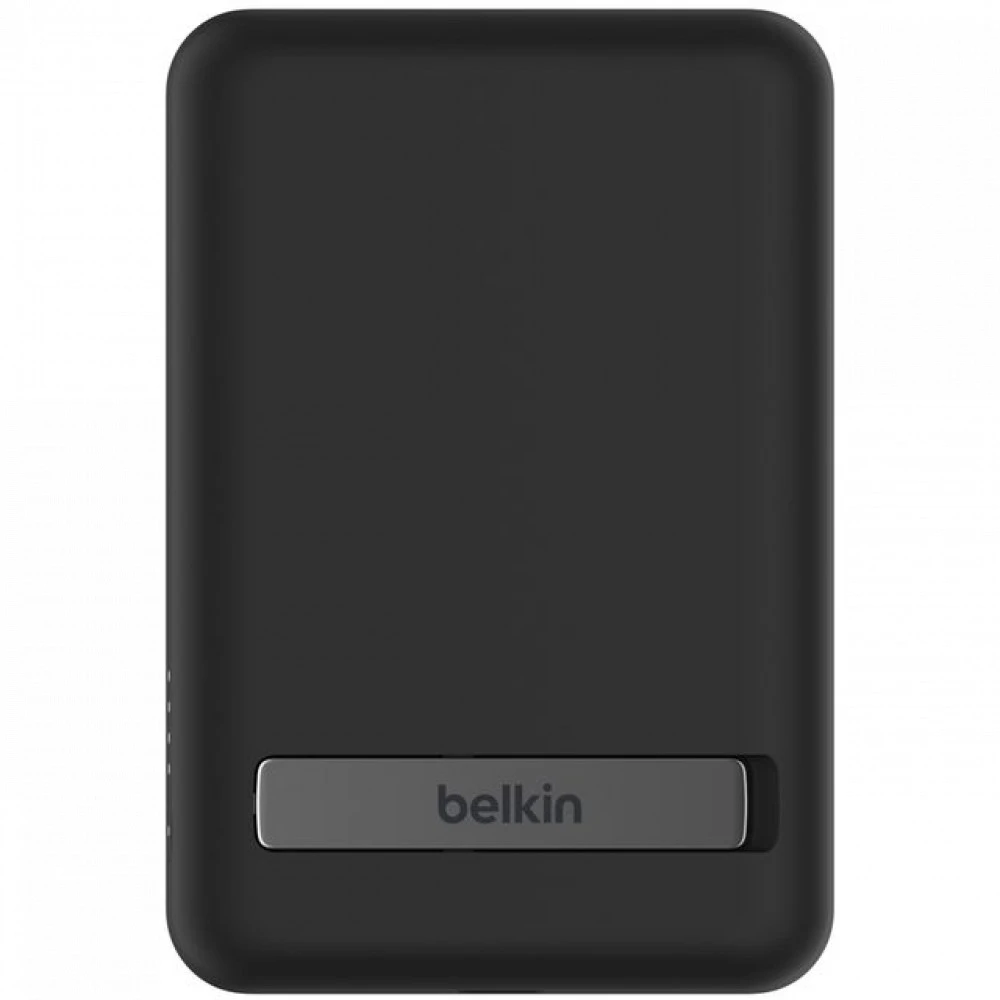 Внешний аккумулятор Belkin BoostCharge Magnetic Power Bank 5K + Stand, 5000 мА·ч, MagSafe, беспроводная зарядка 7.5 Вт, подставка — 2