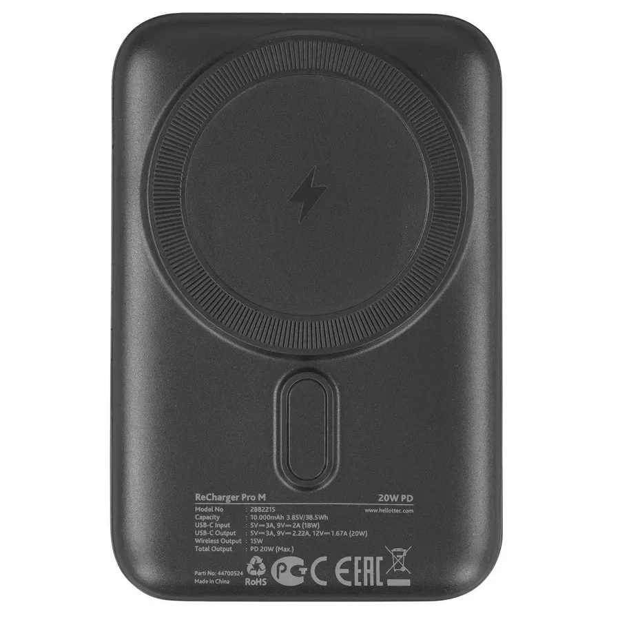 Внешний аккумулятор ttec ReCharger Pro M MagSafe PowerBank 10000mAh 20W — 2